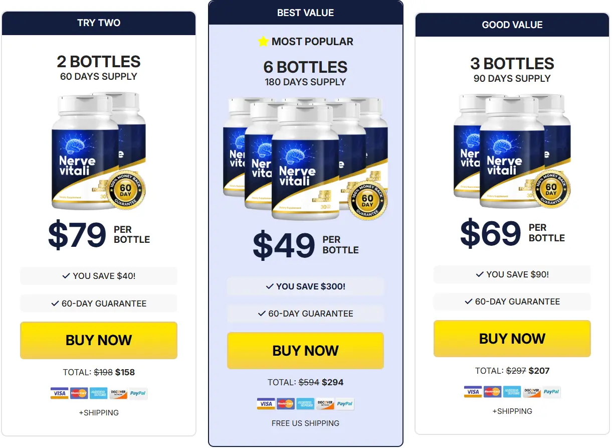 NerveVitali Price 1